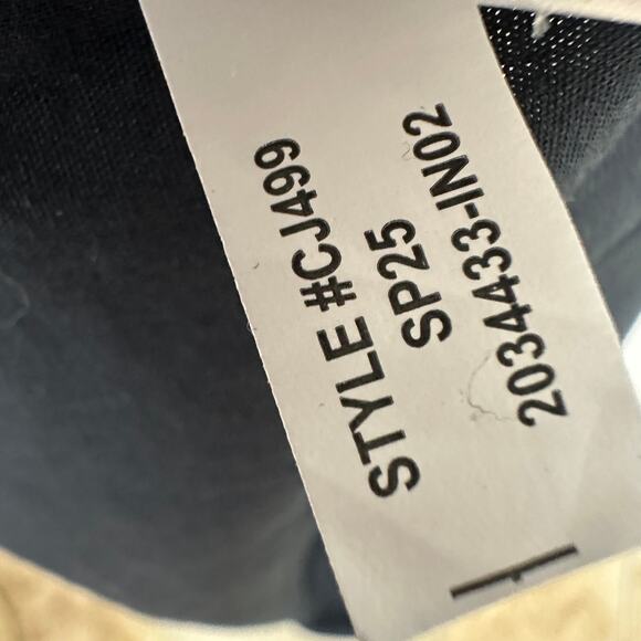 J.Crew Drop Waist Mixy Dress Midi Cotton A Line Minimalist Black Small NWT - Picture 9 of 11